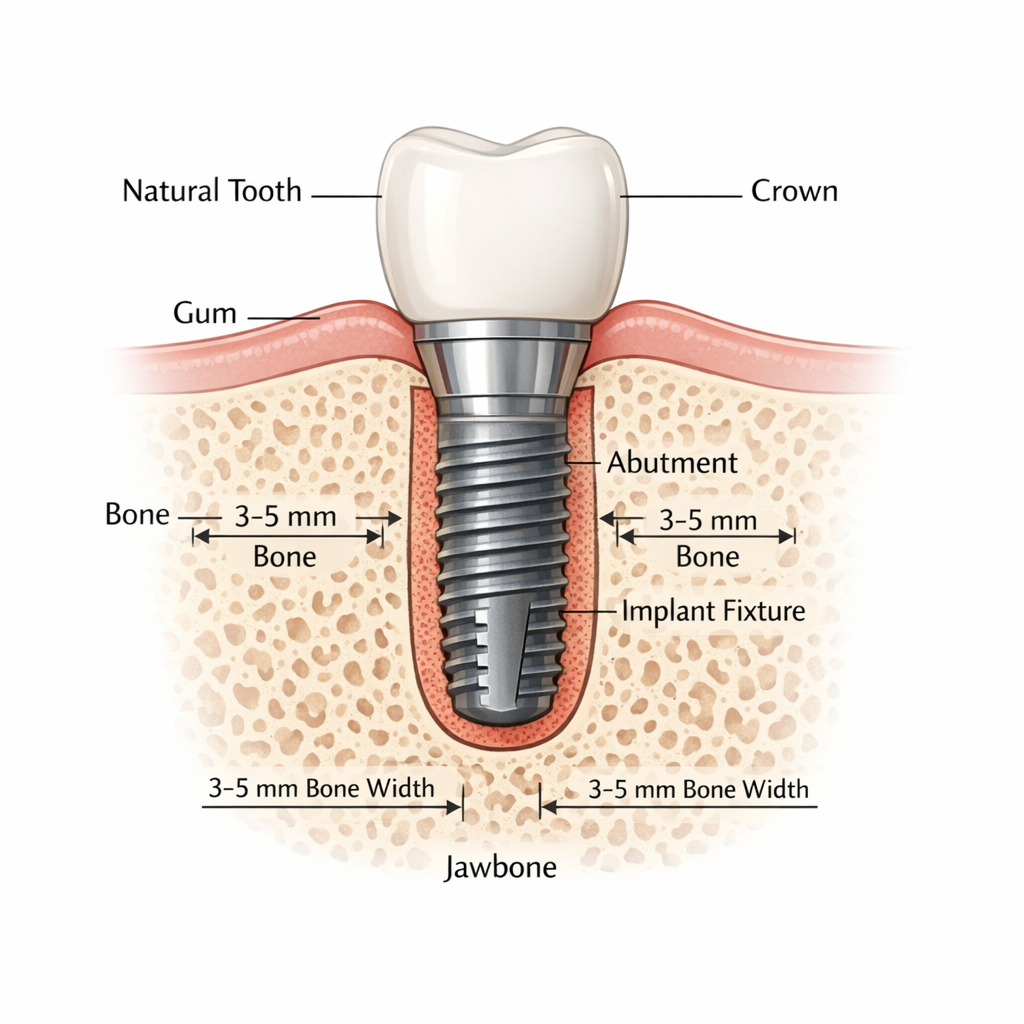 치조골 상태 확인
